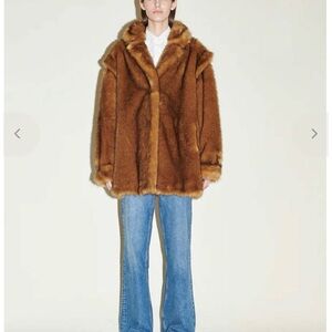 Jakke Gwenyth faux fur jacket